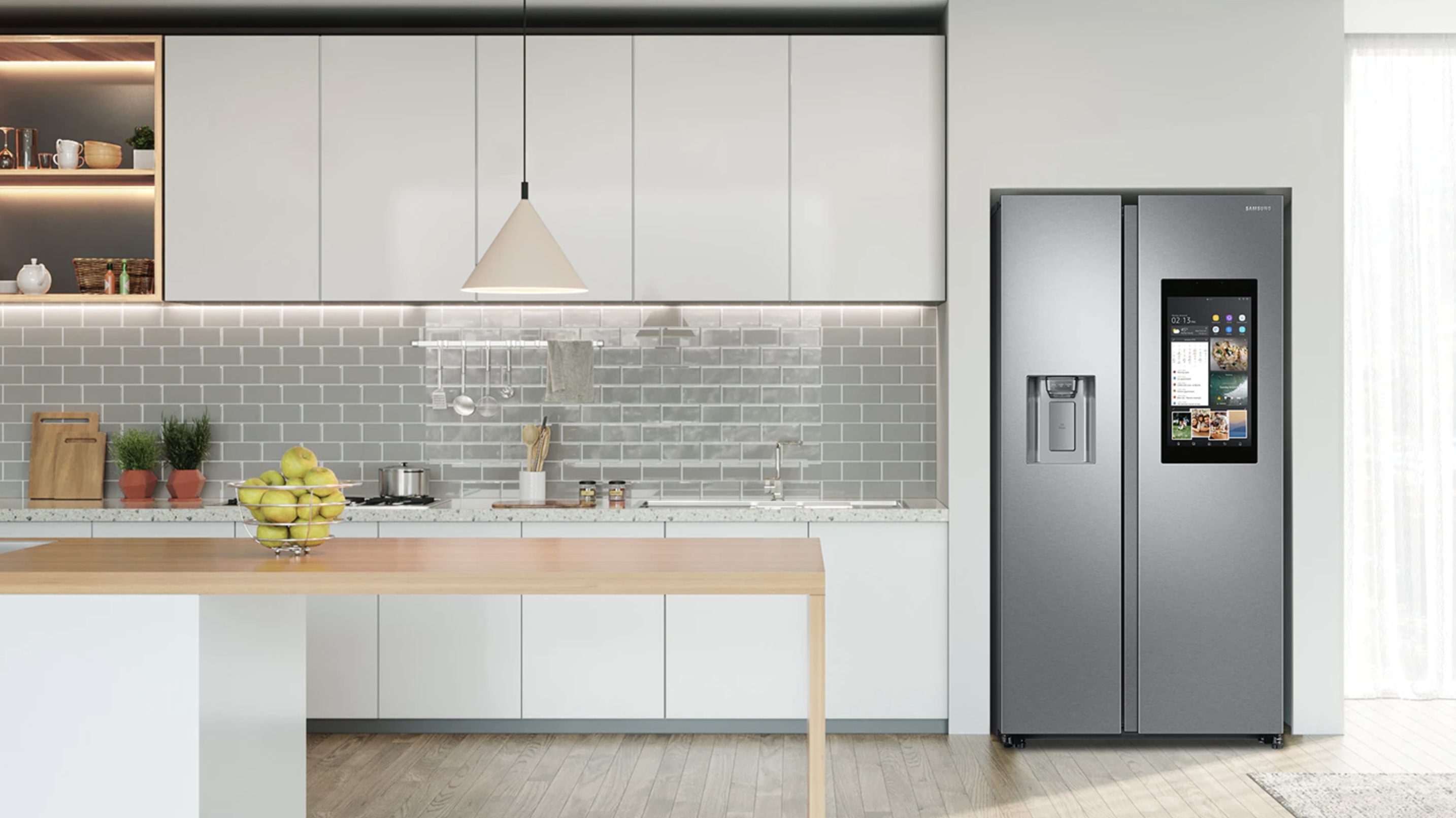 Réfrigérateur connecté Siemens - Showroom Immodesign - Binova & Armony cuisine - Showroom La Garenne Colombes